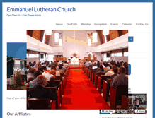 Tablet Screenshot of emmanuelatl.org